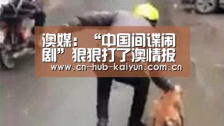 澳媒:“中国间谍闹剧”狠狠打了澳情报机构的脸【开云棋牌试玩】(图3) 开元棋牌